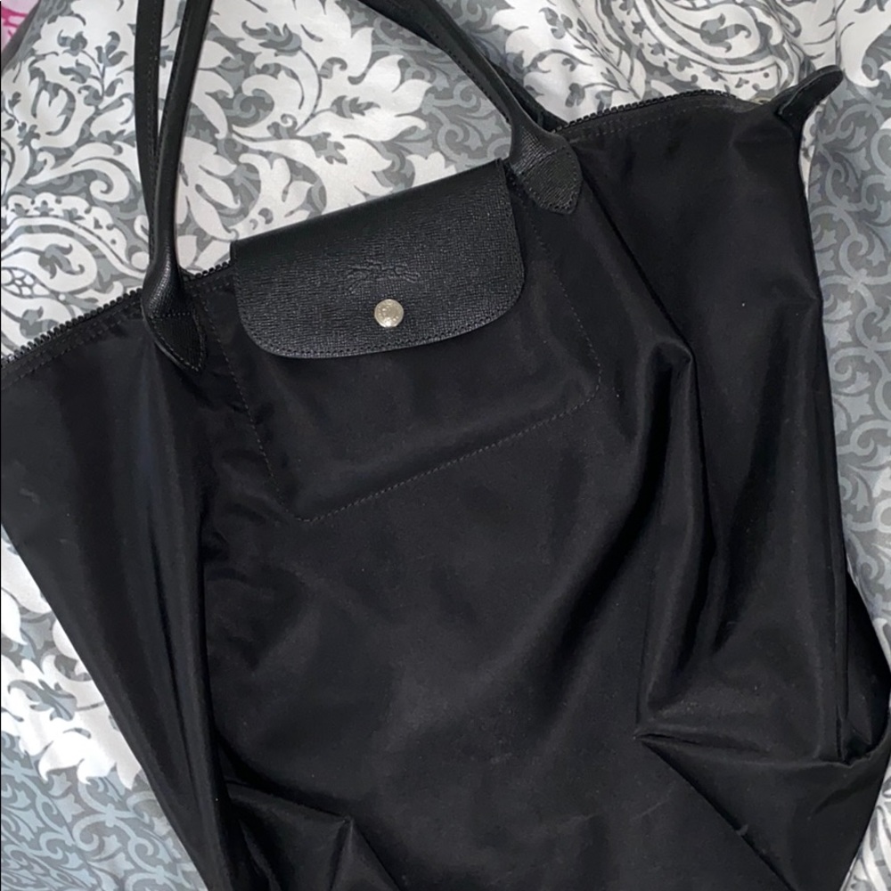 All Black Longchamp